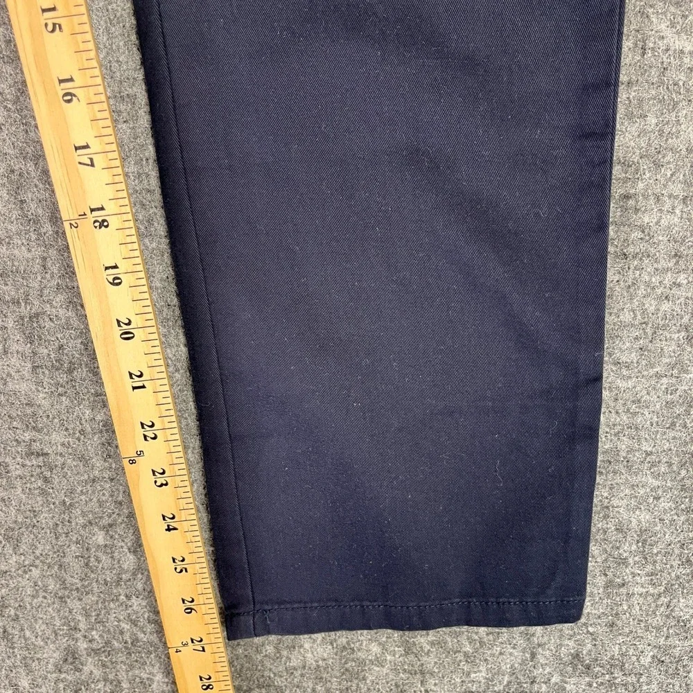 Childrens Place Pants Boys 12‎ Husky Navy Dress Flat Front Modern Essentials NWT